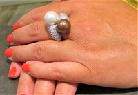 Anello Guerretta Gioielli Donna Anello In Argento in Argento Perla AN08-18 - AN08-18